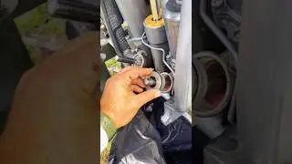 Trim Cap Seal replacement on F225 Yamaha Outboards! #yamaha #DIY #tools #asmr #boat #repair #dewalt