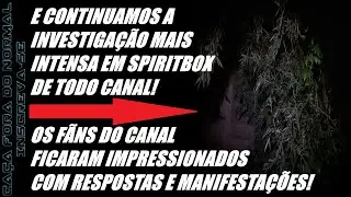E o local continuou se fazendo sinistro no spiritbox! Os f&atilde;ns se impressionaram com a experi&ecirc;ncia!