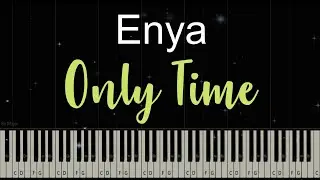 Only Time - Enya (Piano Tutorial)
