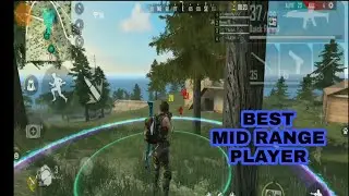 #BEST MID RANGE PLAYER//GARENA FREE FIRE