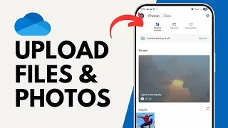 How To Upload Files & Photos To Microsoft OneDrive in your Phone