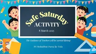 Safe Saturday CLAPING ACTIVITIES #activity #motivation #education #school #school #education