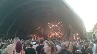 @DrPeacockOfficial @theqontinentofficial dr Peacock @ the Qontinent hardcore stage 2023 sunday