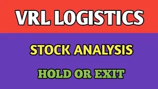 VRL LOGISTICS Share Latest News●Best Logistics Stock●Stock Market @STOCK MARKET PLANNER