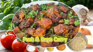Pork & Rayo Curry | Nepali Style | Mamata's Essence