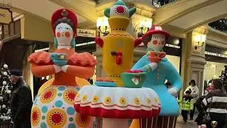 Visit to Russian stores in Moscow in Winter 2025