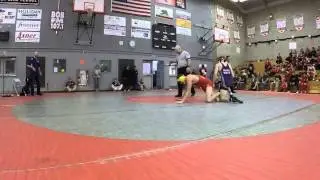 EAL 140 semifinal Kurtis Clem 2-1 dec over Hall - Shasta