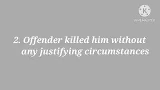 Article 249. Homicide (Criminal law II)