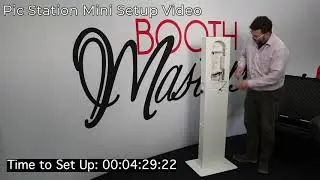 Pic Station Mini Photo Booth Setup Video