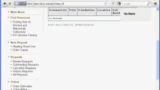 Requesting Materials from Spencer Research Library