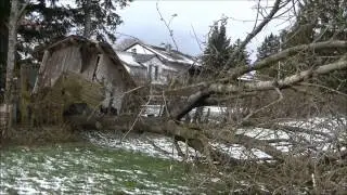 Orkan Niklas tobt über Südbayern 31.3.2015
