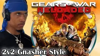 2v2 Gnasher Showdown in Gears of War: Reloaded 🔥 | Insane Clutch And Funny Moments!