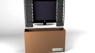 TV Smart Pod Reusable Packaging Solution for TVs with Stands by Green Peas Solutions Ltd.