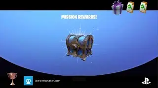 Fortnite save the world/ (shelter from the storm trophy)
