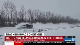 Governor Lee issues executive order aimed at clearing roads