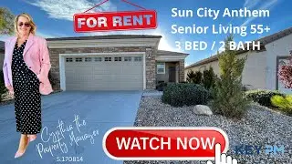 55+ Senior Living Sun City Anthem 3 Bedroom Home
