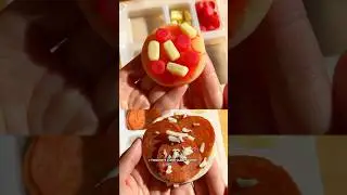 REAL VS GUMMY: Pepperoni Pizza Lunchables 🍕 #pizza #gummy #lunchables