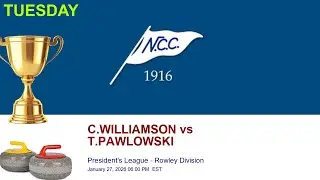 S1: NCC President's League - Rowley Division | C.WILLIAMSON vs T.PAWLOWSKI