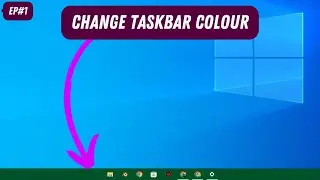 Customize Your Windows 11 Taskbar | Easy Color Change Guide | Make Your Taskbar Awesome with Color!