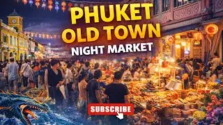 Phuket Old Town | Phuket Old Town Walking Tour | Phuket Night Market | Thailand Vlog | Rohit Sood
