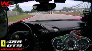 Wecanrace: Simone D.C. alla guida di Ferrari488 Circuito Int. d'Abruzzo Ortona