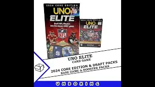 UNO Elite: a NFL card game - 2024 Core Starter and Draft Packs