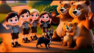 Were going on a Bear Hunt 🐻 | Super Simple Style Kids Song | super fun kids 