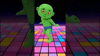 🤣 Baby Zombie's Toca Toca Dance #shorts #tocatoca #viral #foryou #dance