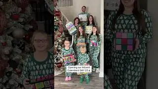 OPENING DAY 23 of our ADVENT CALENDARS!🎄#shorts #christmas