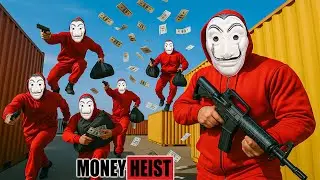 PARKOUR VS MONEY HEIST: Fake Police Raid the Station to Grab Cash & Free Captured Thieves | Epic POV