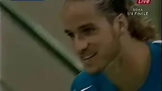 Roger Federer vs Feliciano Lopez 2005 Doha QF Highlights