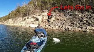 Cave On Lake Norfork | Kayaking | Exploring | Nature | Adventure | Bonafide RVR 119 | Solo | Cave