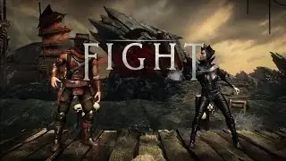 Kitana gameplay MKX- (erron black vs kitana)