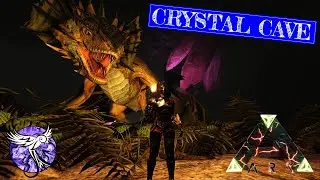 EXPLORING THE CRYSTAL CAVE | Ragnarok [S2E22] | ARK Survival Evolved