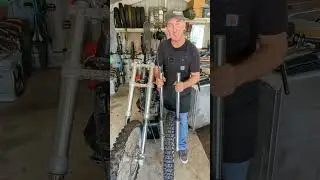 Upside down forks on the Honda XL500