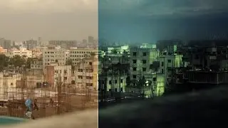 VFX - Realistic Rain scene - After Effects
