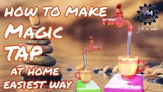 How to make magic tap at home, easiest way to make, video by V m maker