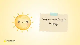 1 Hour Happy Classroom Music for Kids with Motivational Quotes - Clean Instrumental Music