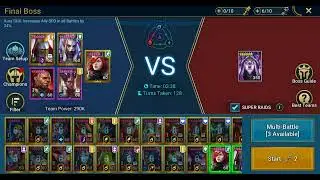 Raid Shadow Legends 2023 Dark Fae Hard 120 Turn meter reduction comp.