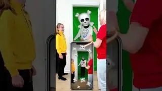 Tutorial - how to guess what's behind the door 🤔😨 #Shorts #ArtioMix
