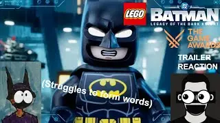 LEGO Batman: Legacy of the Dark Knight Game Awards Trailer REACTION (With @RealityStudios.company)