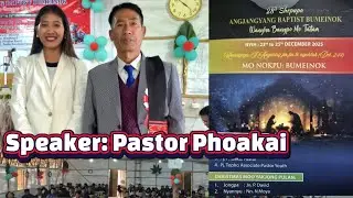 Christmas Sermon by Pastor Phoakai Angjangyang Baptist Church 2025@Eyong1meh 