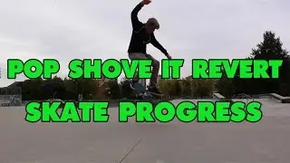 Pop Shove it Revert - Skate Progress