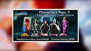 ALL 5 JUMP FORCE DLC SEASON 2 CHARACTERS SERIES REVEALED!