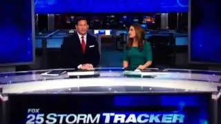 WFXT Fox 25 News at 6pm StormTracker weather alert open February 7, 2017