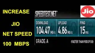 Download 1GB in Seconds | JIO High speed