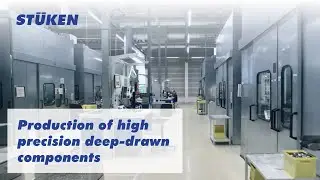 Production of high precision deep drawn components