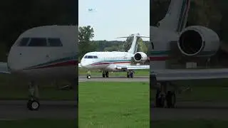 Powerful Take-Off: Bombardier Global 7500 from Bern, Switzerland