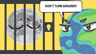 Why We Never See The Dark Side Of The Moon? Tidal Locking Explained