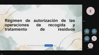 Charlas con la administración   Residuos